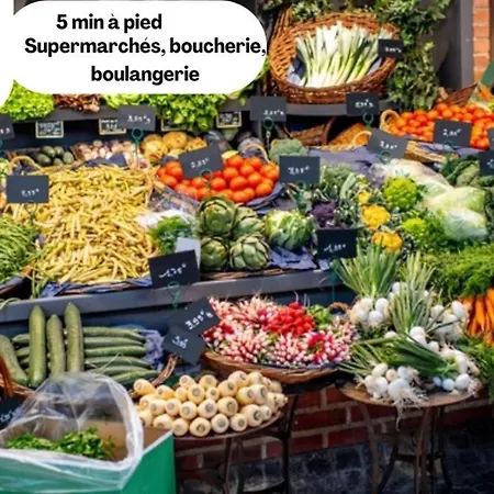 La Dolce Vita - Studio 25M2 A 8Min De Paris Апартаменты Обервилье