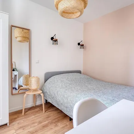 Апартаменты La Dolce Vita - Studio 25M2 A 8Min De Paris Обервилье